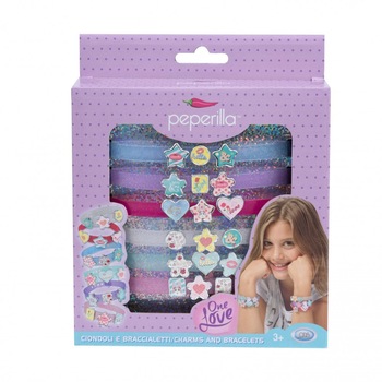 Set bratari si pandative diferite forme Peperilla Set bratari si pandative diferite forme Peperilla