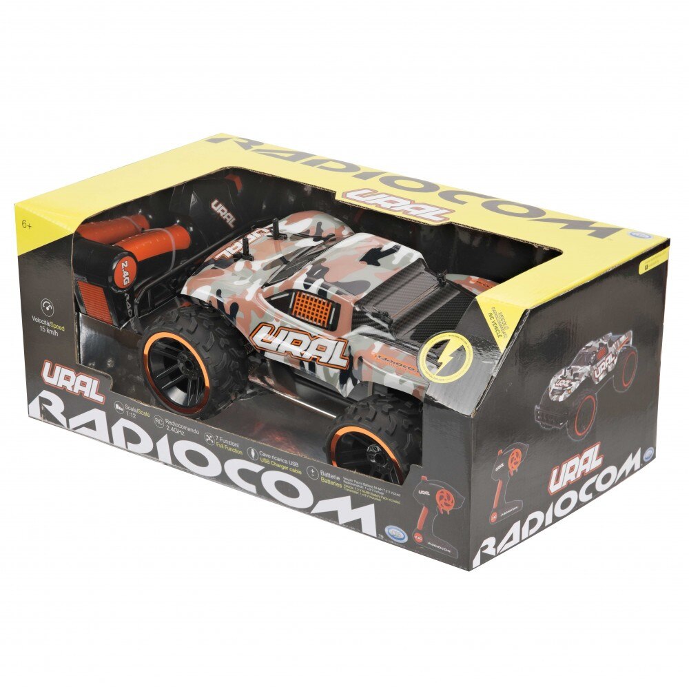 Masina electrica cu radiocomanda 7 functii Radiocom Ural