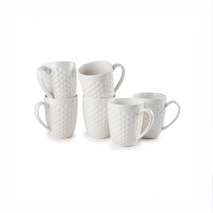 Set 6 Cani de Cafea 350 ml Porcelana, Tudor England