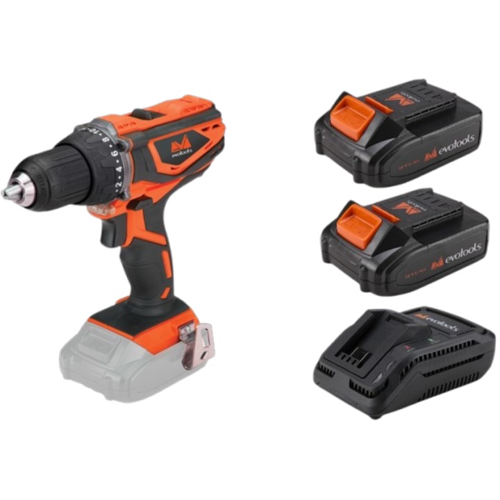 Masina de insurubat cu 2 acumulatori si incarcator Evotools MAX 20V ONE EPTO