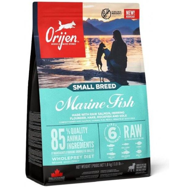 Hrana pentru Caini Orijen Marine Fish Small Breed 1.8 kg