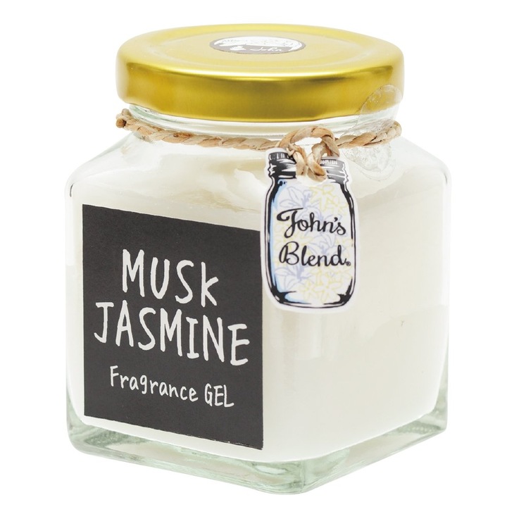 John's Blend parfümzselé, jázmin pézsma, 135g, nappaliba, hálószobába, irodába