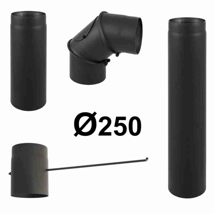 Pachet burlane fi250 racordare cos fum - PRO