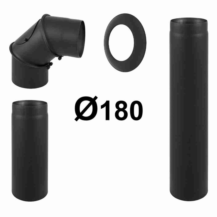 Pachet burlane fi180 racordare cos fum