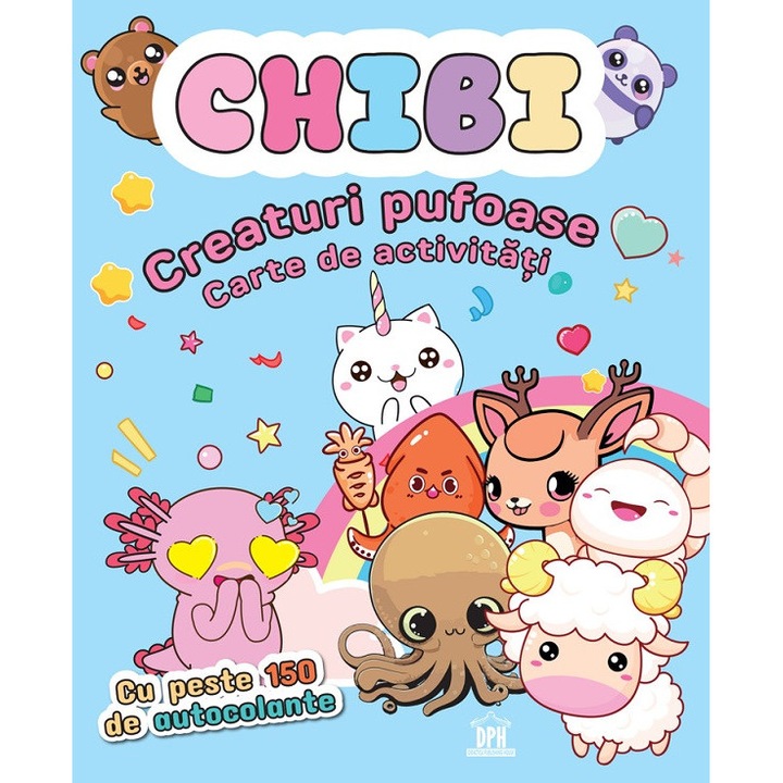 Chibi: Creaturi Pufoase. Carte De Activitati