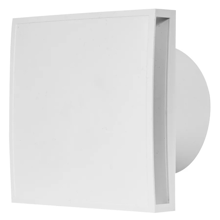 Ventilator Europlast T100I / EET100i axial de perete, Ø100mm, 100mc/h, 19W, inox