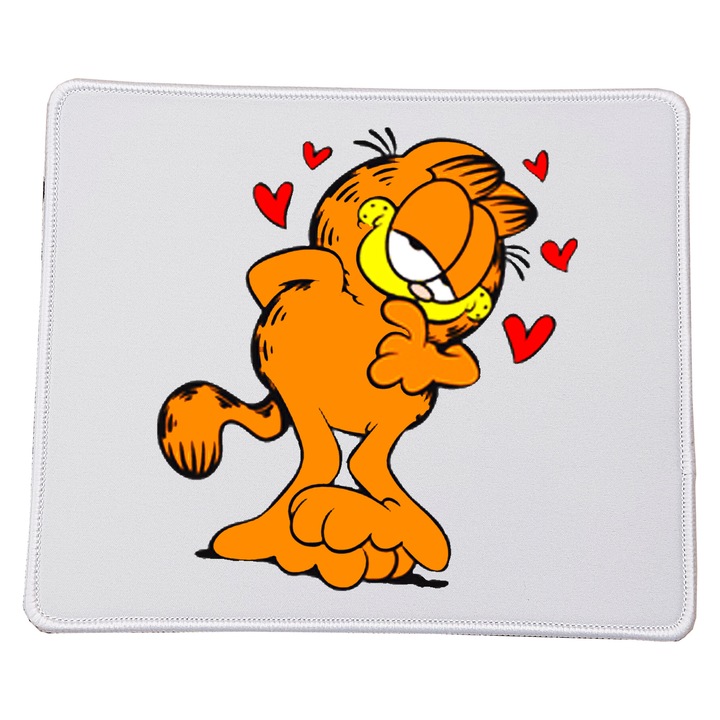 Mousepad Garfield Valentine's Day, rectangular, 23x20cm