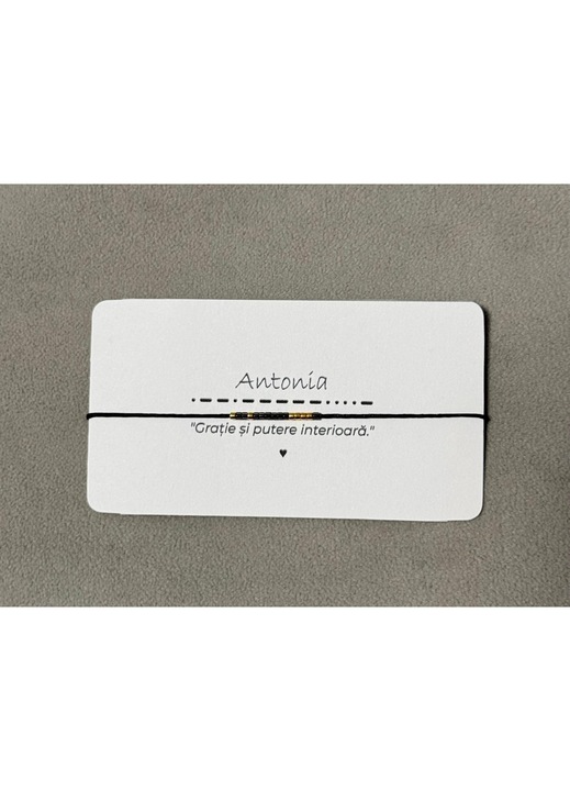 Bratara Cod Morse – Antonia