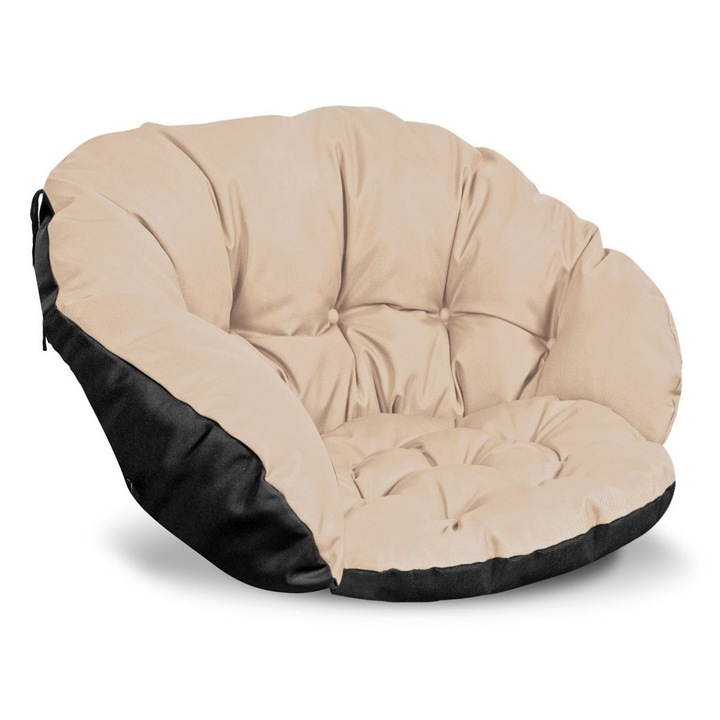 Perna decorativa AIO FACTORY 122x40cm fotelhez, gólyafészek, vízálló, bézs, 13-15cm vastagság