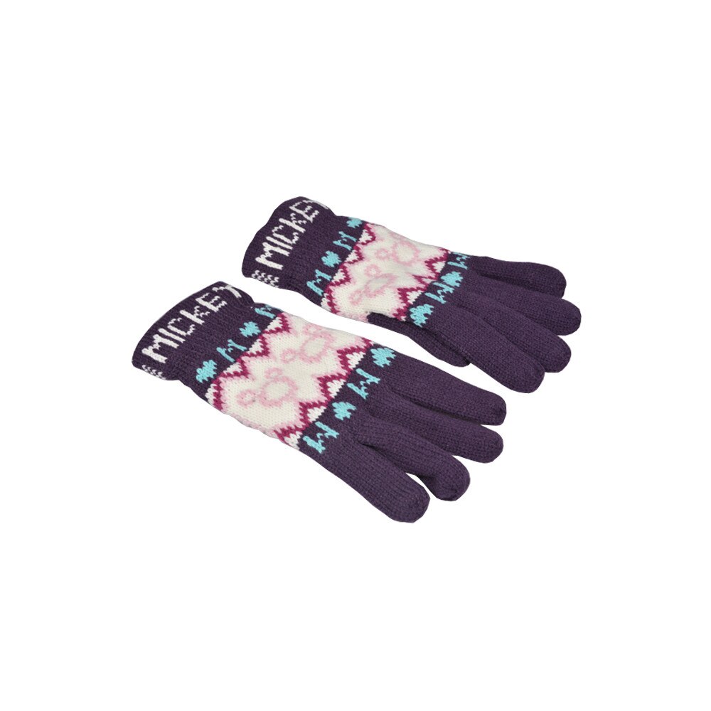 Manusi tricotate copii, Maxx, model Mickey Mouse, Mov, L INTL