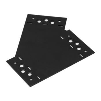 Placa decorativa inclinata la 135° SDLPF1 (stanga), 176x155x85x2,5 mm Placa decorativa inclinata la 135° SDLPF1 (stanga), 176x155x85x2,5 mm