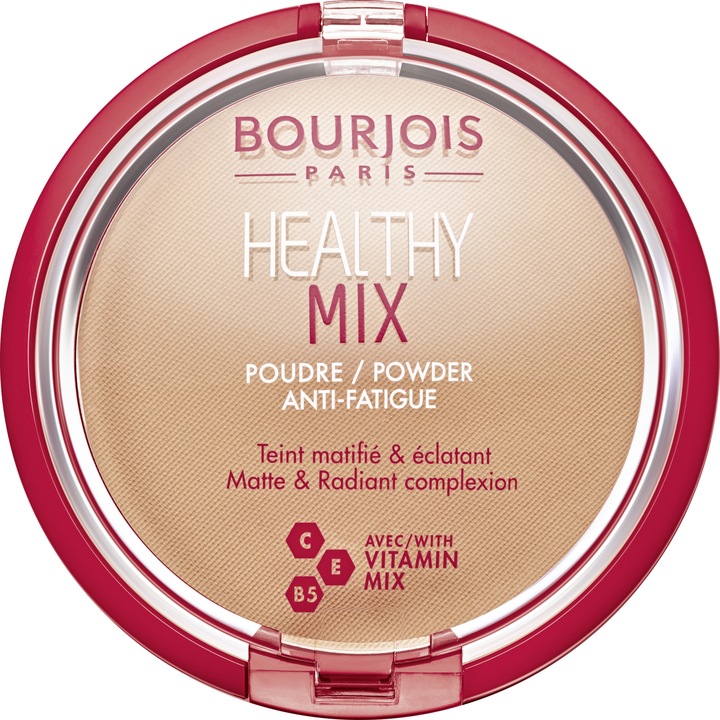 Pudra compacta Bourjois Healthy Mix 004 Light Bronze, 11 g
