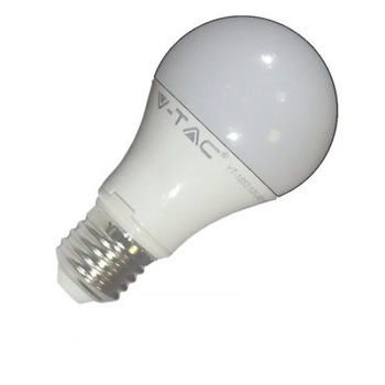 Bec led V-Tac 9W,4500K, 806LM, A60 Bec led V-Tac 9W,4500K, 806LM, A60