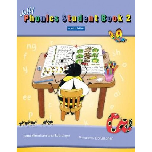 Jolly Phonics Student Book 2 (Colour in Print Letters), Sara Wernham (Author)