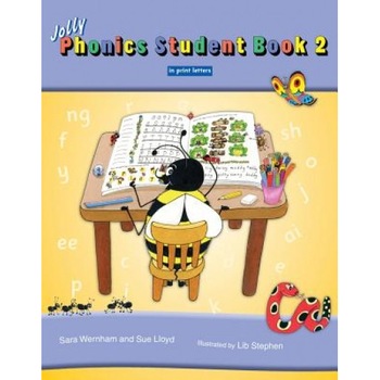 Jolly Phonics Student Book 2 (Colour in Print Letters), Sara Wernham (Author) Jolly Phonics Student Book 2 (Colour in Print Letters), Sara Wernham (Author)