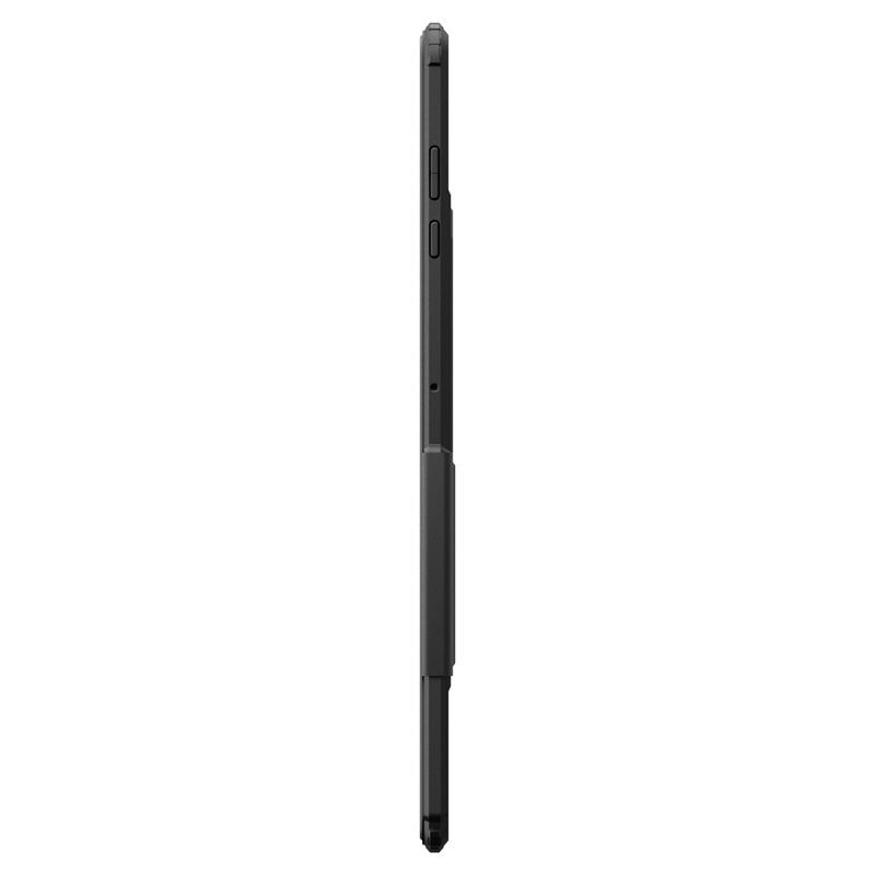 Husa Spigen Ultra Hybrid Pro, Negru, TPU + policarbonat, suport integrat, margini ridicate