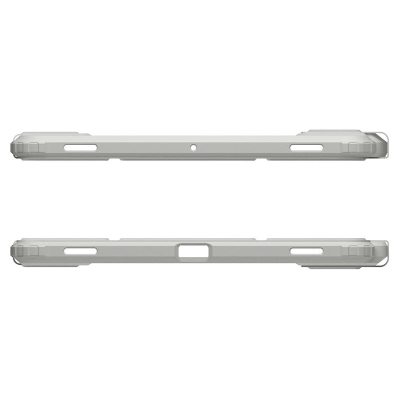 Husa Spigen Ultra Hybrid Pro, suport integrat, margini ridicate, gri, pentru tabletă