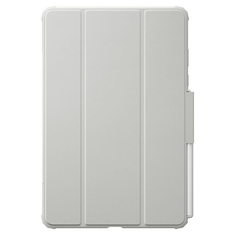Husa Spigen Ultra Hybrid Pro, suport integrat, margini ridicate, gri, pentru tabletă