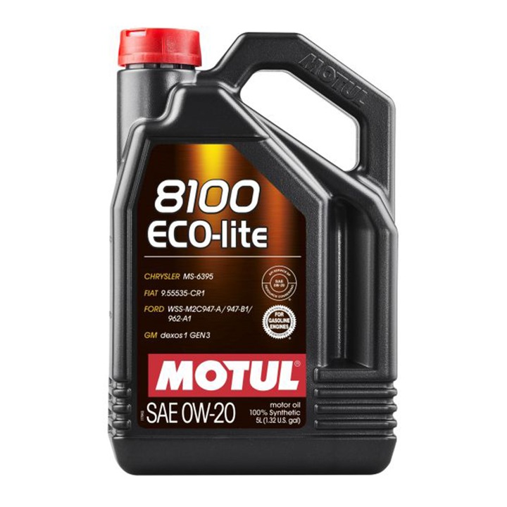 Ulei Motul 8100 Eco-Lite 0W20 5 litri