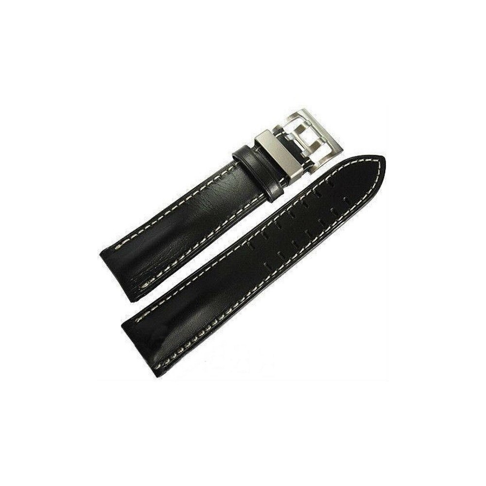 Curea de ceas Di-Modell Offroad 1240-10242, 24 mm, Negru, catarama argintie
