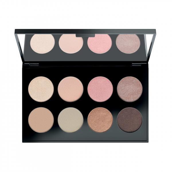 Paleta farduri de pleoape Make Up factory 8 nuante Nordic Nudes 04