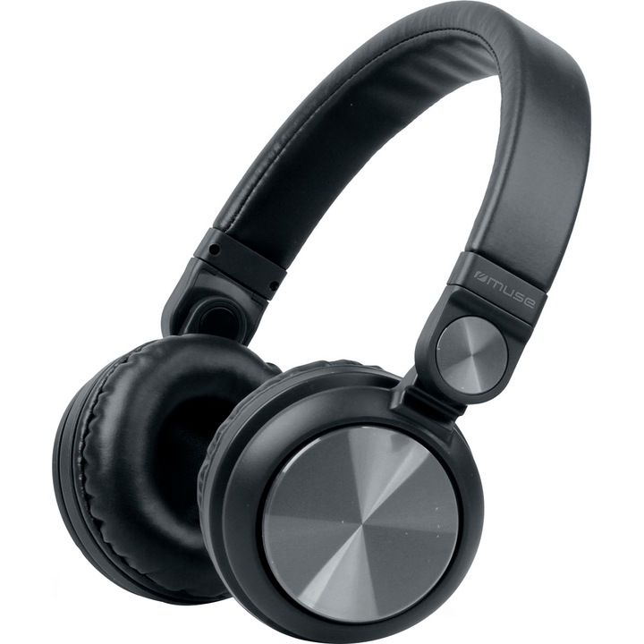 Слушалки Bluetooth MUSE M-276 BT, over-the-ear, Bluetooth version: V4.2+EDR, Черни