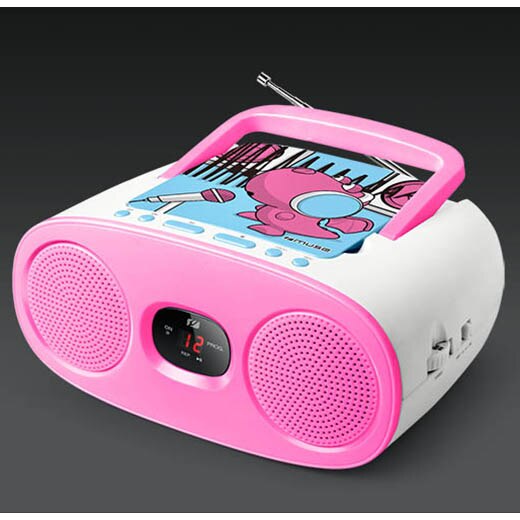 Muse M-20 KDG - Radio, lecteur CD version enfant rose