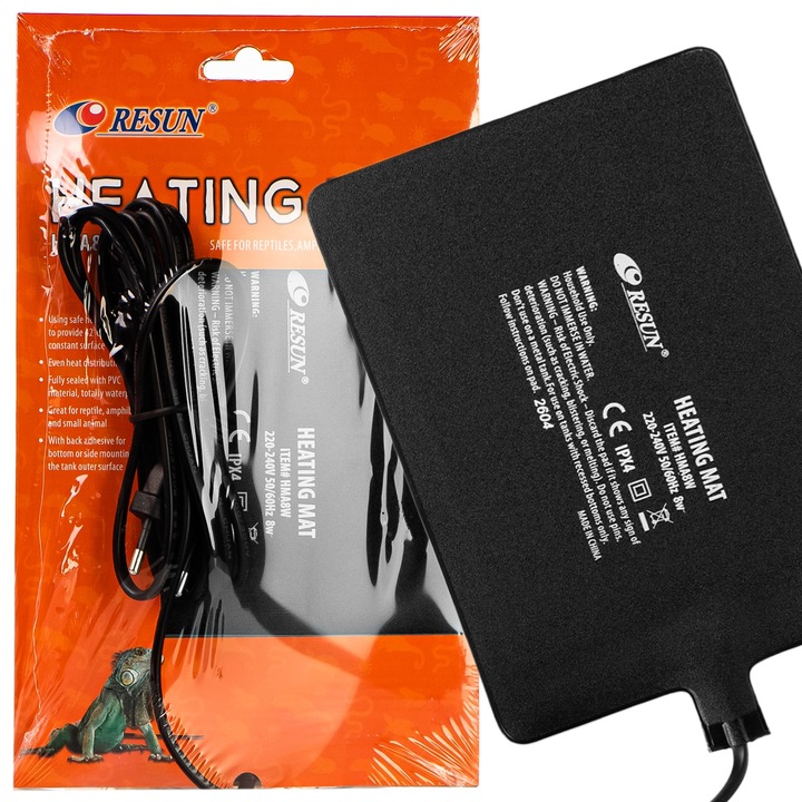 Resun 8W fűtőszőnyeg, PVC, 149x199mm, vízálló