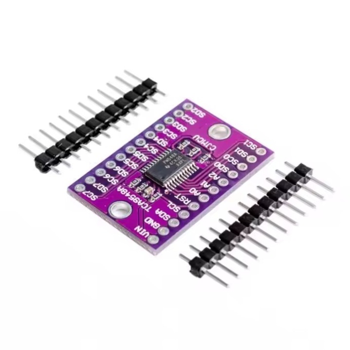 Placa de expansiune I2C 1 la 8, TCA9548A, 8 canale, suporta 1.8V-5V