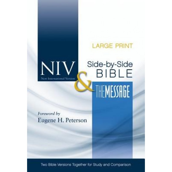 Side-By-Side Bible-PR-NIV/MS-Large Print: Two Bible Versions Together for Study and Comparison, Zondervan Bibles (Manufactured by)