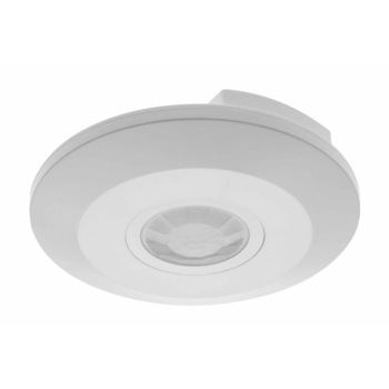 Senzor miscare CR-3 mini ALB 360⁰, 1200W, IP20, max. 6m, functioneaza cu surse LED Senzor miscare CR-3 mini ALB 360⁰, 1200W, IP20, max. 6m, functioneaza cu surse LED