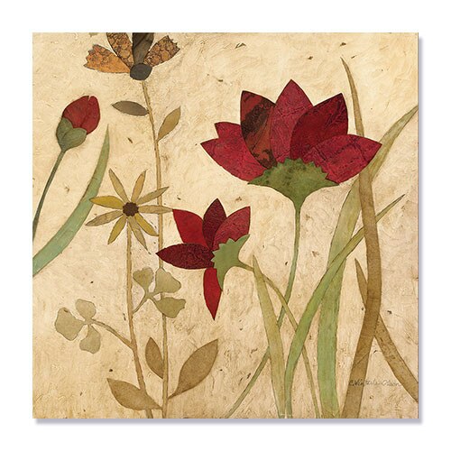 Tablou Canvas - Flori, Arta populara, 100 x 100 cm