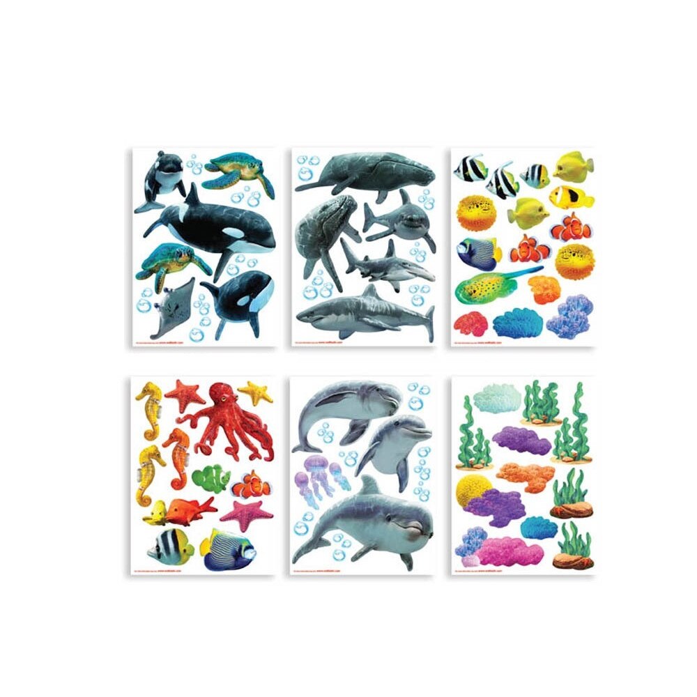 Sticker DEGRETS 84902 Aventuri pe mare, 6 colite de 34x46 cm