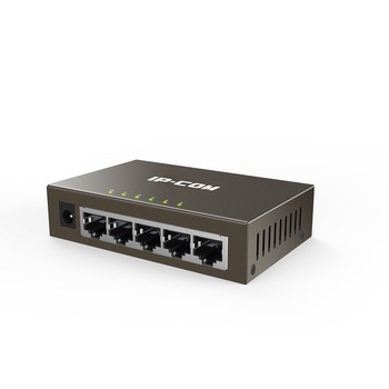 Switch Gigabit 5porturi IPCOM G1005, carcasa metal protectie fulgere 6kV, 3Yrs Wrnt Switch Gigabit 5porturi IPCOM G1005, carcasa metal protectie fulgere 6kV, 3Yrs Wrnt