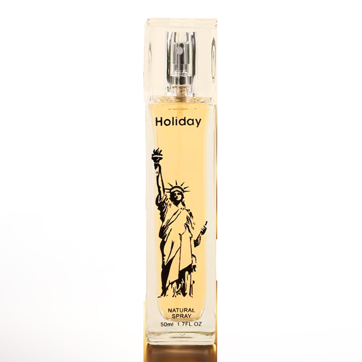 Holiday Eau de Parfum – 50 ml-es virágos illatú természetes spray réteges fej-, középső és alapjegyekkel nőknek