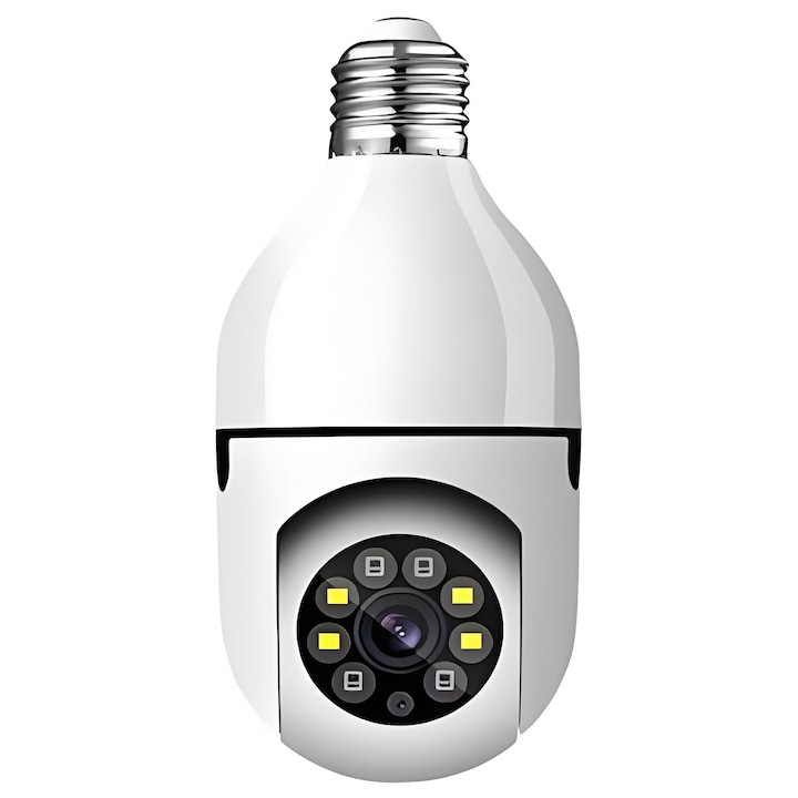 Camera de supraveghere exterior Ezviz 4G, cu panou solar EB8 2K, Acumulator 10400mAh, Smart IR 30m, Detectare miscare AI, Comunicare bidirectionala, Integrare Google si Alexa, Vedere panoramica, GPS, MicroSD 512GB, stocare Ezviz CloudPlay