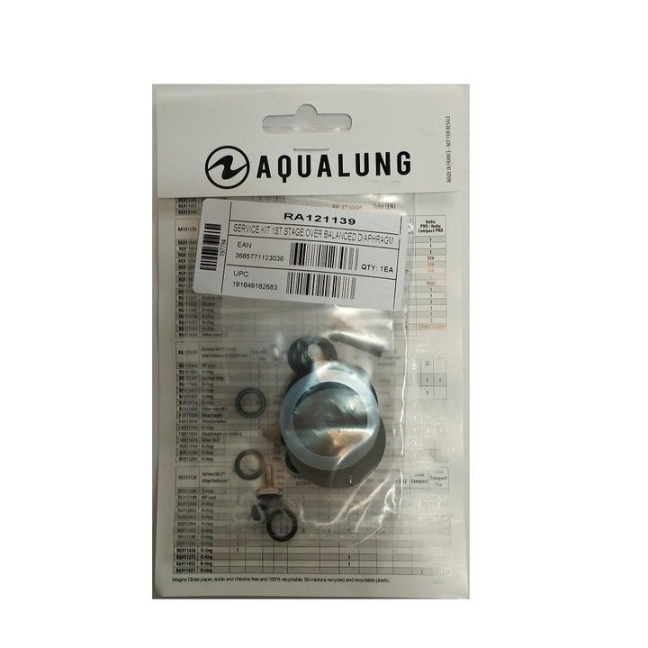 Kit pentru service regulatoare Aqualung, treapta I, modelele LEGEND / LEGEND LX / GLACIA