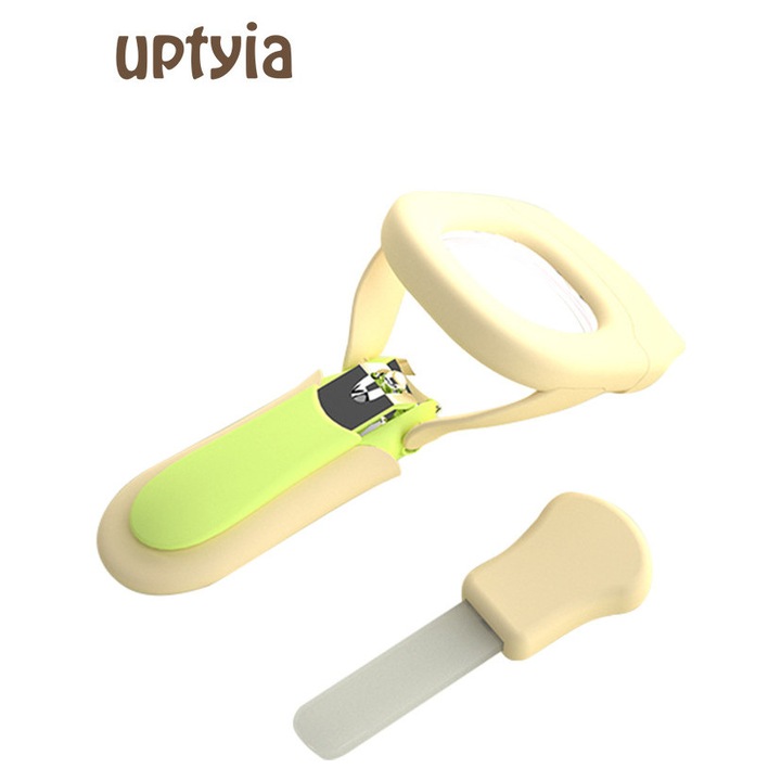 Foarfeca de unghii cu lumina pentru bebelusi Safety 1st, foarfece de unghii pentru maini si picioare