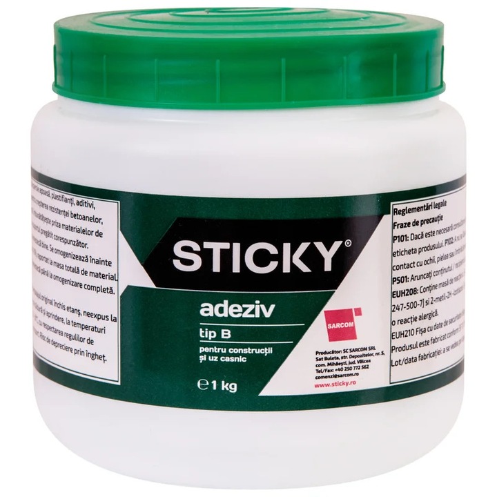 Aracet tip B universal casnic, 1 kg, alb