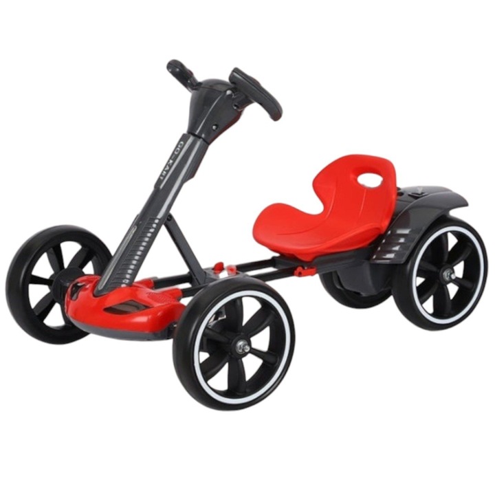 Kart Electric Pliabil Pentru Copii, Krista, 6V, 3-7 Ani, Rosu