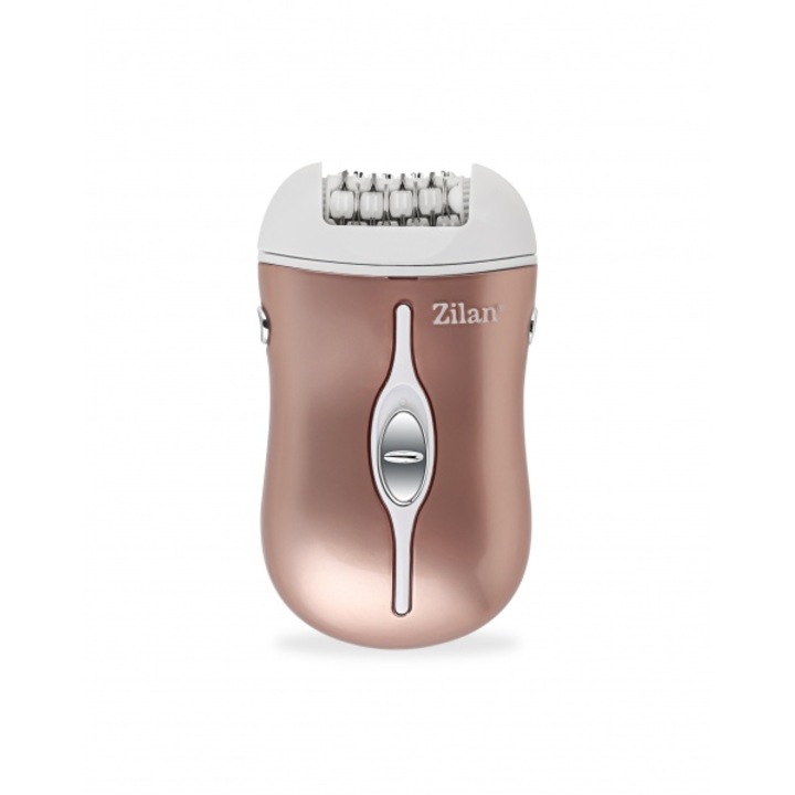 Aparat Epilare Profesional, Capete Intersanjabile, USB, Compact, 3 in 1, 2 Capete, 2 Trepte de Viteza, Reincarcabil, Electric Fara Fir, 2 Capete, Perie Curatare, 60 Min Autonomie