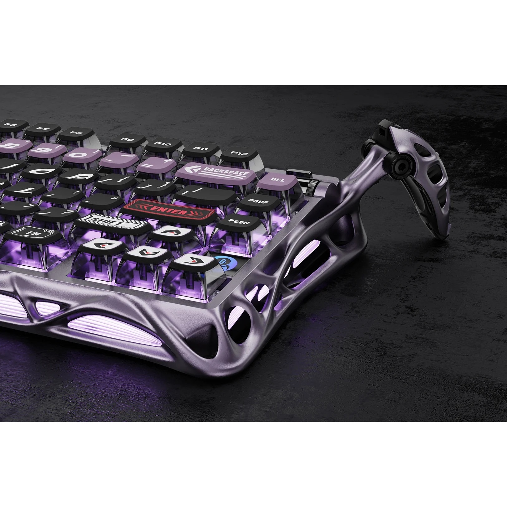 Tastatura Mecanica GravaStar Mercury V75 Pro, Gaming, ANSI US, USB