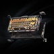 Безжична механична клавиатура GravaStar Mercury K1 Pro, за игри, RGB осветление, 79 клавиша + копче, 2.4 GHz, цветна