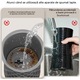 Spumator lapte electric 4 in 1, cana detasabila din sticla, 500 ml, spuma calda si rece, automat, pentru cappuccino, latte si cafea rece, usor de curatat