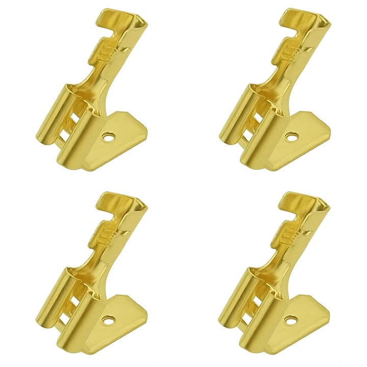 4x 6.3mm anya csatlakozó autóipari elosztó aranyozott tűs csatlakozó GDJ6212-6.3B