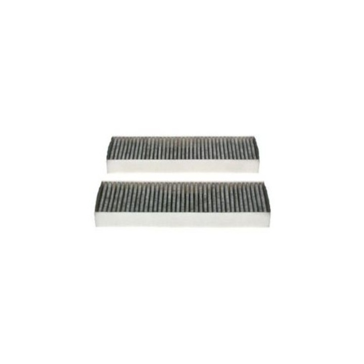 MTR utastér levegőszűrő, készlet, aktív szén, 293x96x33mm