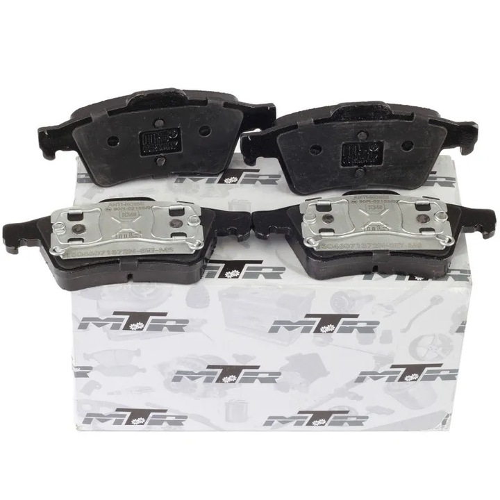 Fékbetét készlet, MTR, MT618, 123x52mm, tárcsafékhez