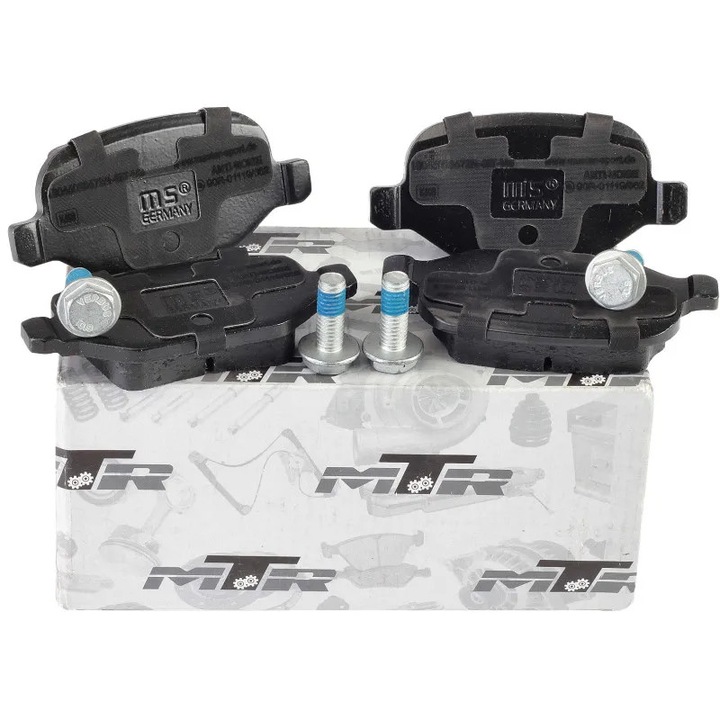 MTR tárcsafékbetét készlet, ECE R90 jóváhagyással, vastagság 16,5 mm, szélesség 44 mm