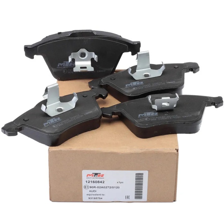 Set plăcuțe frână disc MTR 12160842, lățime 72mm, grosime 17, 1mm