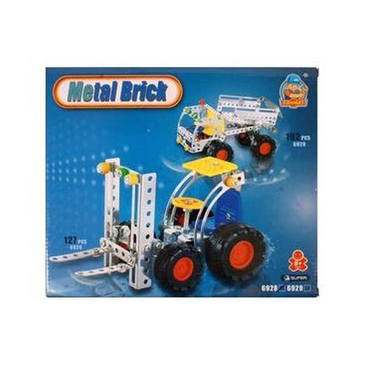 Fémépítő - 127 db - targonca